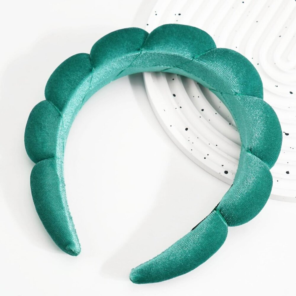Soft Velvet Headband For Women And Girls, Wrap Hairband For Washing Face, Shower View 4